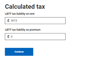 Calculated tax